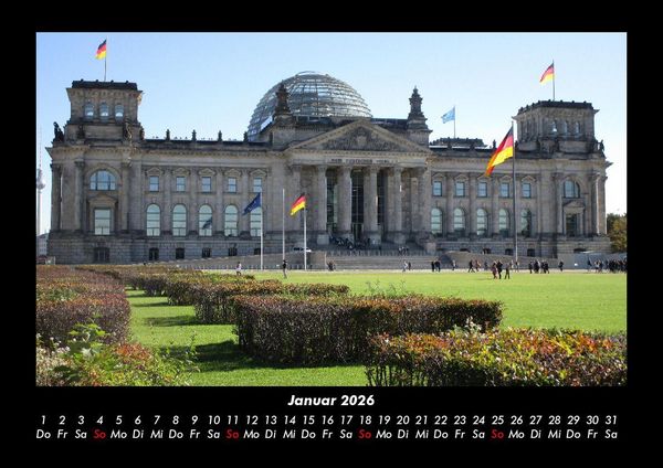 Produktbild: Berlin 2026 Fotokalender DIN A3