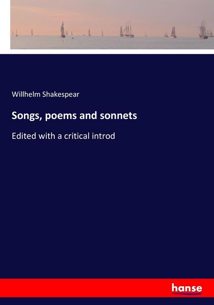Produktbild: Songs, poems and sonnets