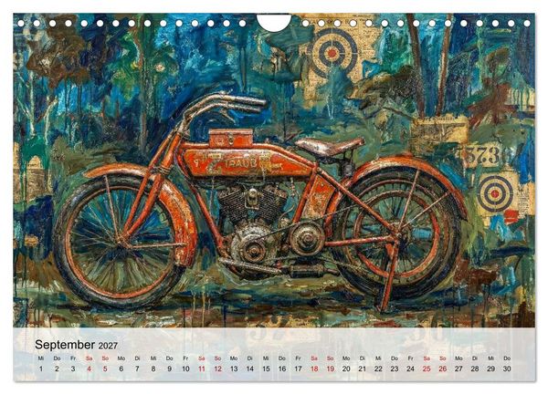 Produktbild: Kult-Motorr&auml;der der USA (Wandkalender 2027 DIN A4 quer), CALVENDO Monatskalender