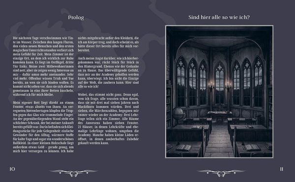 Produktbild: Dark Hearts & Magic Minds &ndash; Eine R&auml;tsel-Romantasy