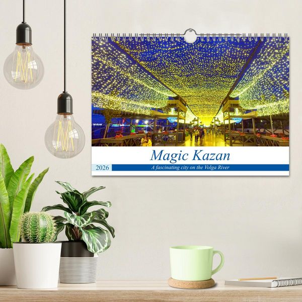 Produktbild: Magic Kazan - A fascinating city on the Volga River (Wall Calendar 2026 DIN A4 landscape), CALVENDO 12 Month Wall Calendar