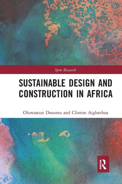 Produktbild: Sustainable Design and Construction in Africa
