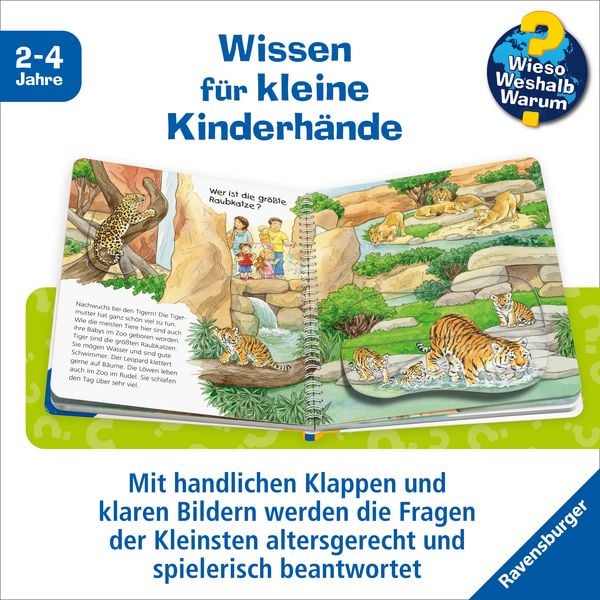 Produktbild: Wieso? Weshalb? Warum? junior (2-4 J.), Band 30 - Wir gehen in den Zoo