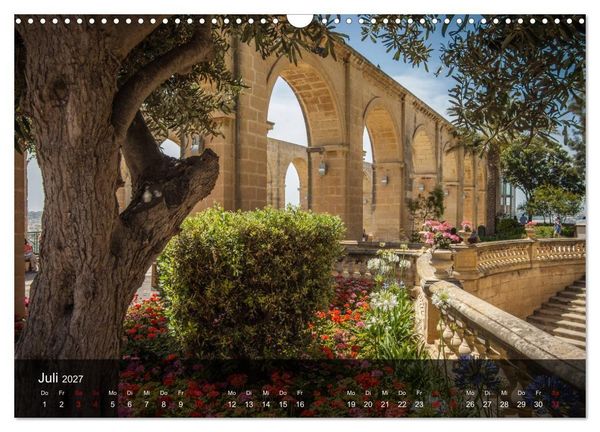 Produktbild: Malta entdecken Malta, Gozo, Comino (Wandkalender 2027 DIN A3 quer), CALVENDO Monatskalender