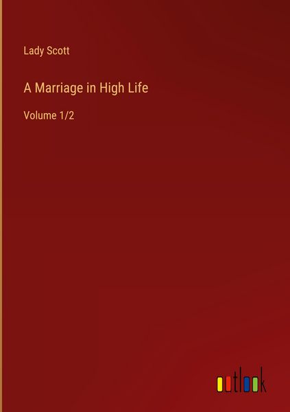 Produktbild: A Marriage in High Life