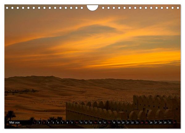 Produktbild: Rub al Khali - die gr&ouml;sste Sandw&uuml;ste der Erde (Wandkalender 2026 DIN A4 quer), CALVENDO Monatskalender