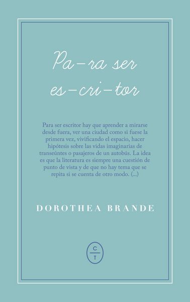 Produktbild: Para ser escritor
