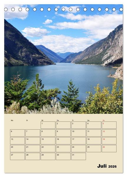 Produktbild: Kanadas gro&szlig;e Seen / Planer (Tischkalender 2026 DIN A5 hoch), CALVENDO Monatskalender
