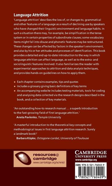 Produktbild: Language Attrition