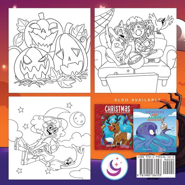 Produktbild: Halloween Coloring Book