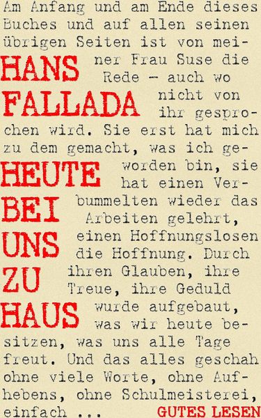 Produktbild: Heute bei uns zu Haus
