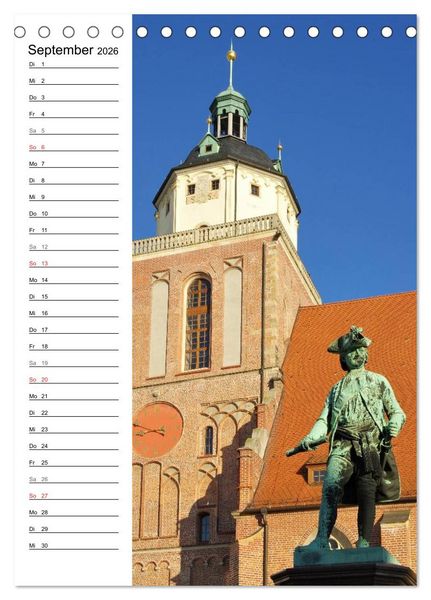 Produktbild: Dessau - Anhaltisches Erbe (Tischkalender 2026 DIN A5 hoch), CALVENDO Monatskalender