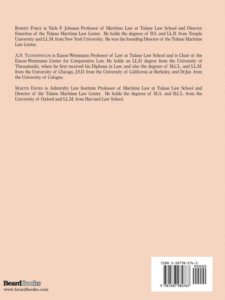 Produktbild: Admiralty and Maritime Law, Volume 1