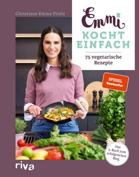 Produktbild: Emmi kocht einfach: 75 vegetarische Rezepte