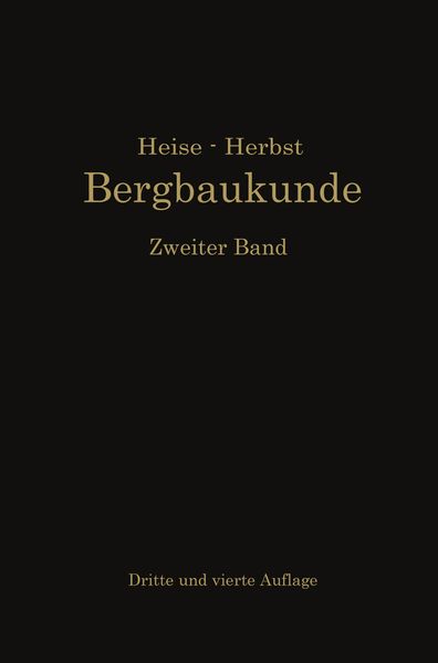 Produktbild: Lehrbuch der Bergbaukunde