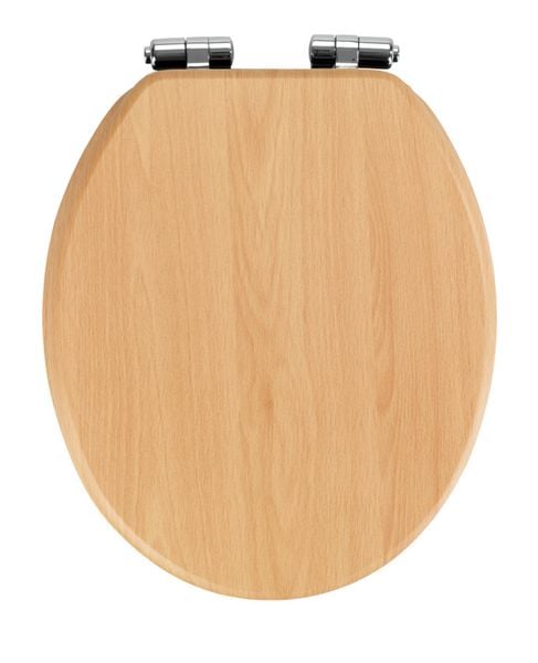 Produktbild: WC-Sitz Mod. Buche Natur, MDF, mit Absenkautomatik