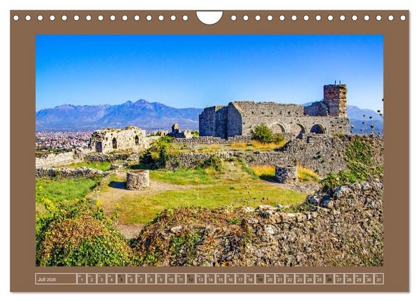Produktbild: Shkodra &ndash; Perle im Norden Albaniens (Wandkalender 2026 DIN A4 quer), CALVENDO Monatskalender