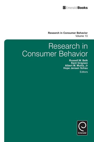 Produktbild: Research in Consumer Behavior