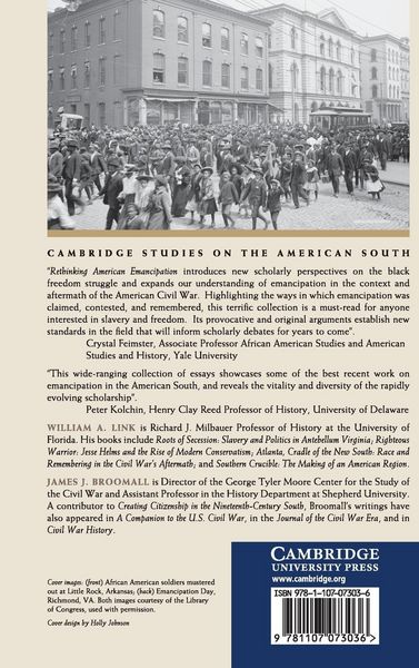 Produktbild: Rethinking American Emancipation