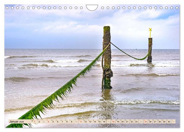 Produktbild: Norderney Spaziergang (Wandkalender 2026 DIN A4 quer), CALVENDO Monatskalender