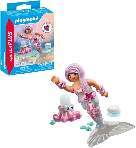 Produktbild: PLAYMOBIL 71477 Meerjungfrau mit Spritzkrake