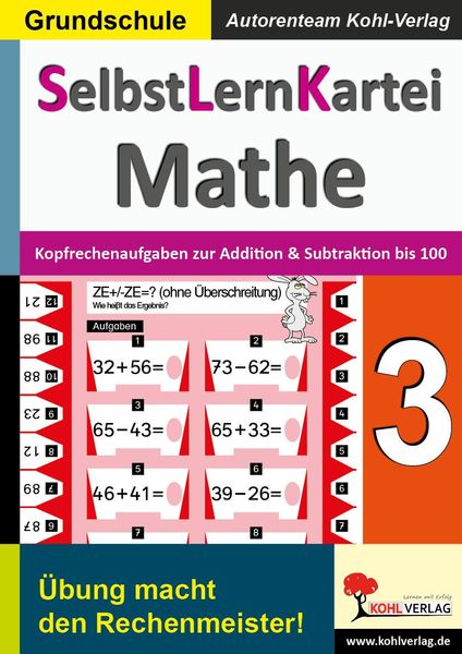 Produktbild: SelbstLernKartei Mathematik 3