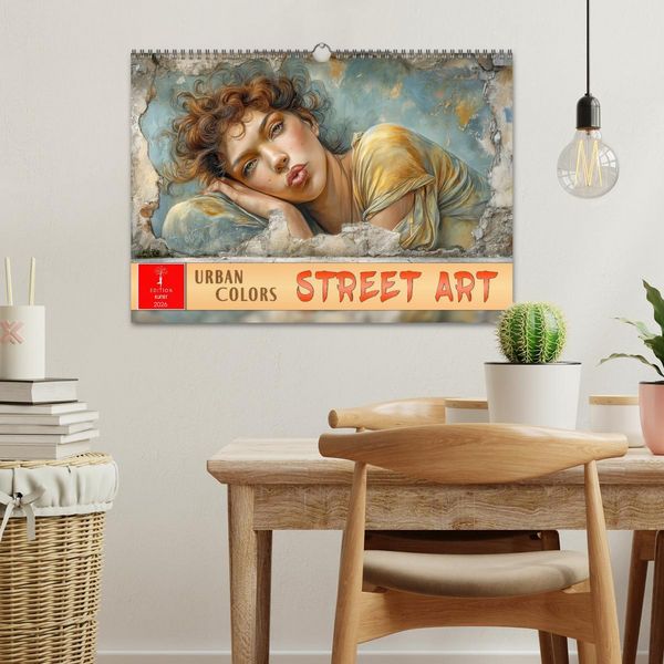 Produktbild: Street Art - Urban Colors (Wandkalender 2026 DIN A3 quer), CALVENDO Monatskalender