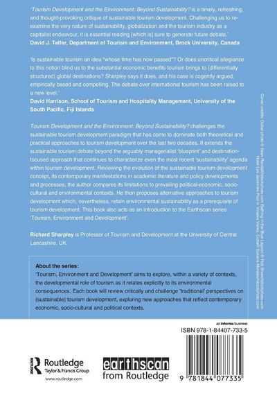 Produktbild: Tourism Development and the Environment