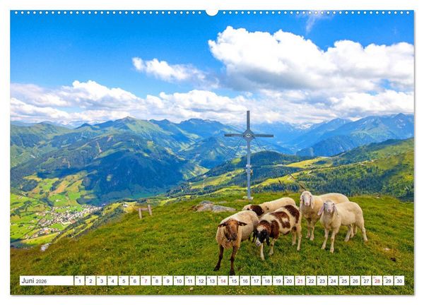 Produktbild: 5 Gipfel-Tour in Rauris (Wandkalender 2026 DIN A2 quer), CALVENDO Monatskalender