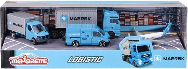 Majorette - MAERSK 4 Pieces Giftpack