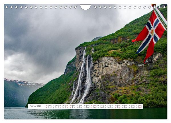 Produktbild: Norwegen - ein traumhaftes Reiseziel (Wandkalender 2026 DIN A4 quer), CALVENDO Monatskalender