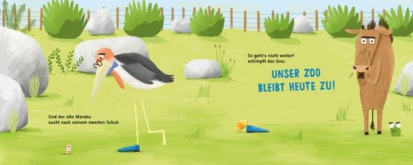 Produktbild: Unser Zoo bleibt heute zu!