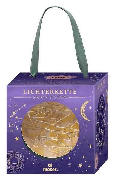 Produktbild: Omm for you Lichterkette Moon & Stars