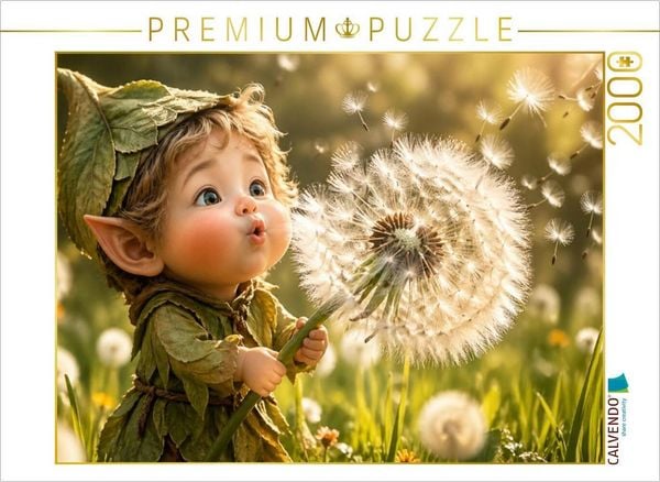CALVENDO Puzzle Ein Wunsch im Sommerwind | 2000 Teile Lege-Größe 90x67cm Foto-Puzzle für glückliche Stunden