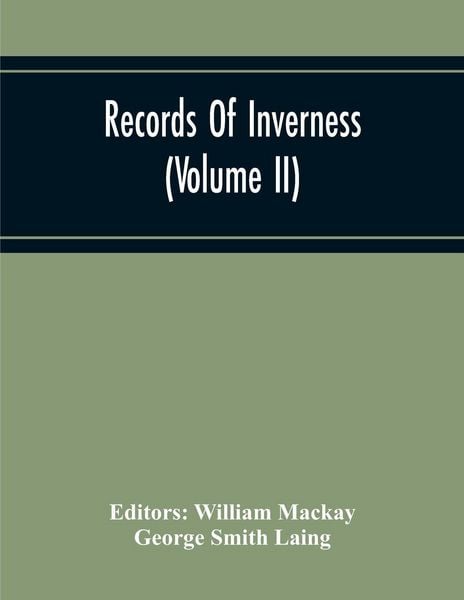 Produktbild: Records Of Inverness (Volume Ii)