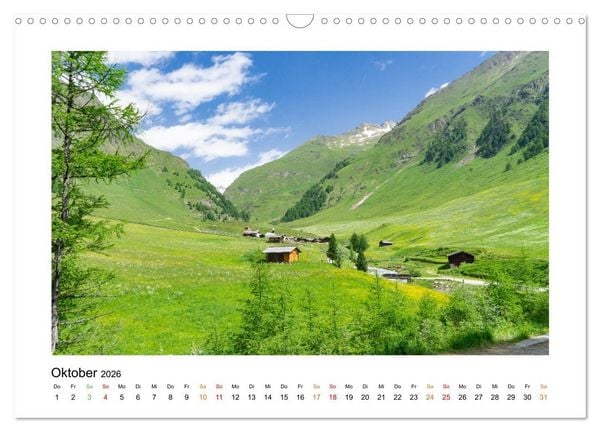 Produktbild: S&uuml;dtirol - Traumhafte Berge und Seen im Norden Italiens (Wandkalender 2026 DIN A3 quer), CALVENDO Monatskalender