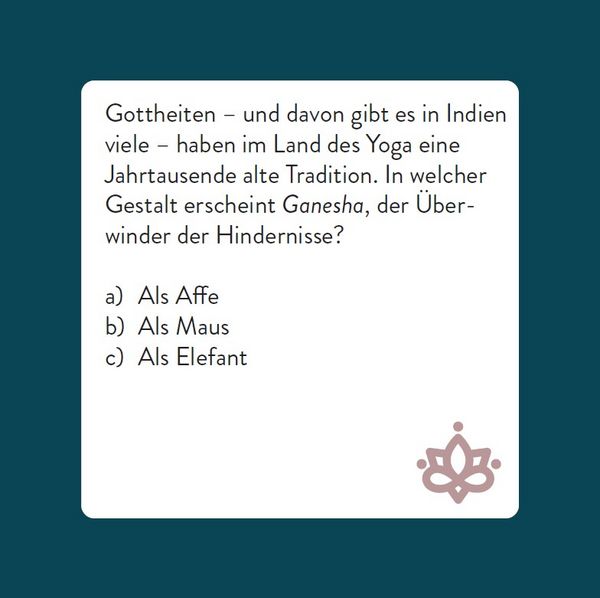 Produktbild: Das Yoga-Quiz