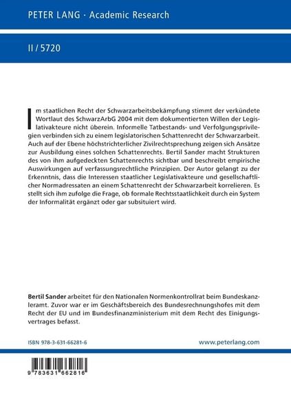 Produktbild: Schattenrecht der Schwarzarbeit