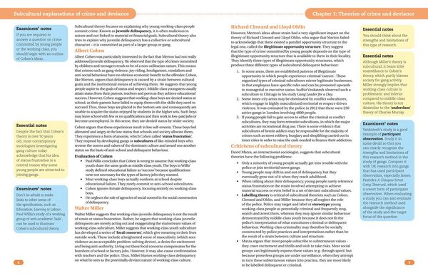 Produktbild: AQA A Level Sociology Crime and Deviance with Theory and Methods