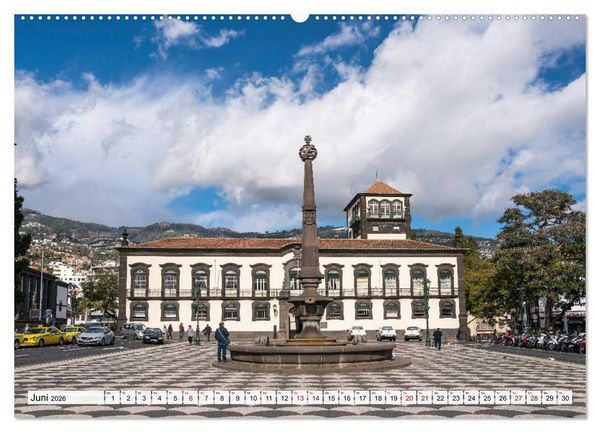 Produktbild: Madeira - Funchal (Wandkalender 2026 DIN A2 quer), CALVENDO Monatskalender