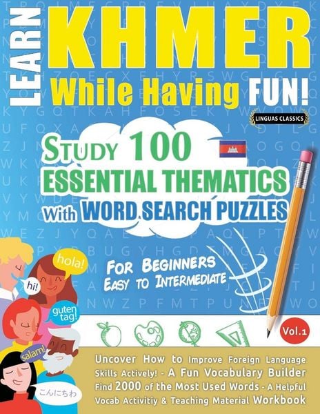 Produktbild: LEARN KHMER WHILE HAVING FUN! - FOR BEGINNERS