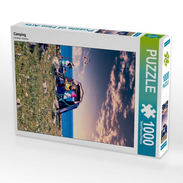 Produktbild: CALVENDO Puzzle Camping 1000 Teile Lege-Gr&ouml;&szlig;e 480 x 640 cm Foto-Puzzle Bild von Peter Roder
