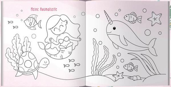 Produktbild: Kindergarten Freundebuch Meerjungfrau