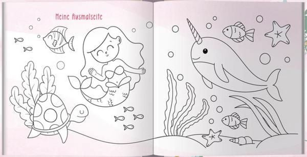 Produktbild: Kindergarten Freundebuch Meerjungfrau
