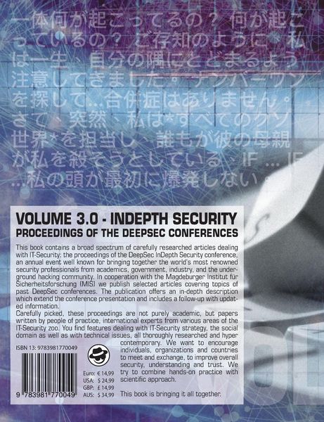 Produktbild: In Depth Security Vol. III