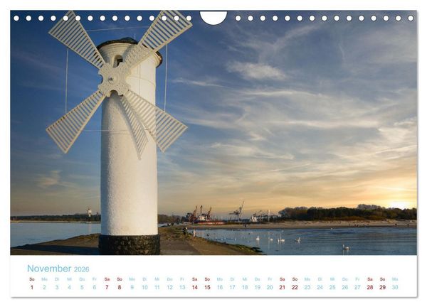 Produktbild: Unterwegs auf Usedom (Wandkalender 2026 DIN A4 quer), CALVENDO Monatskalender
