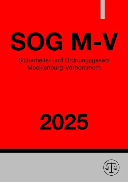 Sicherheits- und Ordnungsgesetz - SOG M-V 2025, Taschenbuch von Ronny Studier, Epubli, 9783818714413