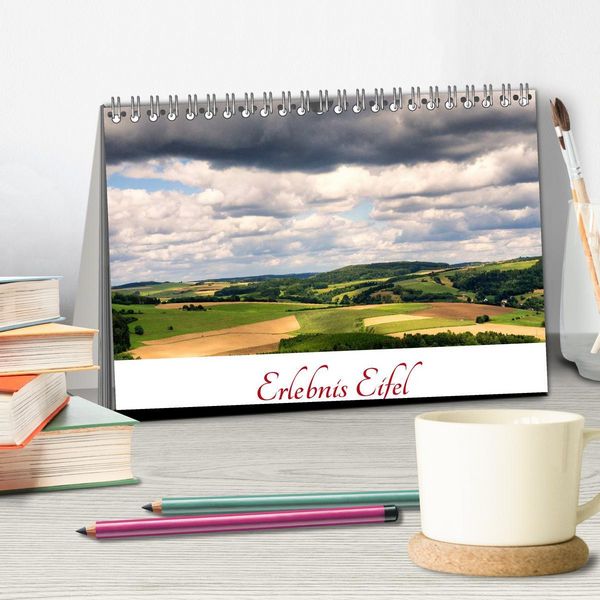Produktbild: Erlebnis Eifel (Tischkalender 2026 DIN A5 quer), CALVENDO Monatskalender