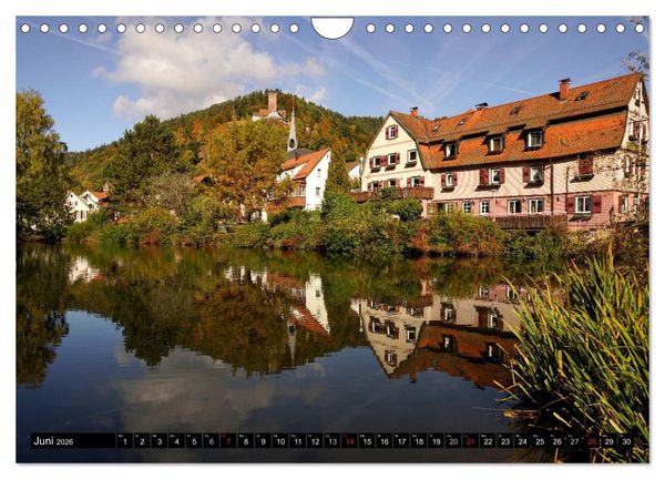 Produktbild: Baden-W&uuml;rttemberg (Wandkalender 2026 DIN A4 quer), CALVENDO Monatskalender