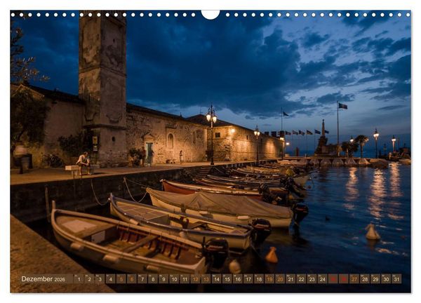 Produktbild: Lazise am Gardasee - Momente der Ruhe (Wandkalender 2026 DIN A3 quer), CALVENDO Monatskalender